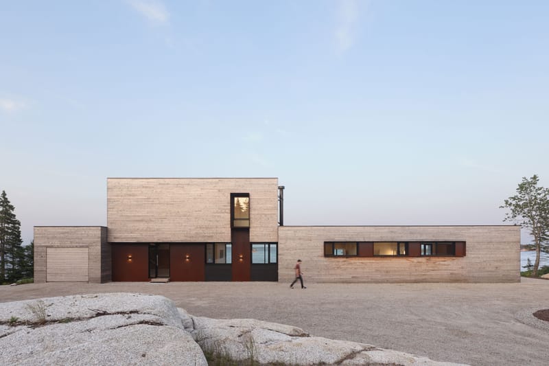 Omar Gandhi's Rockbound Retreat Plants Resilient Design Amidst Nova Scotia's Natural Elements