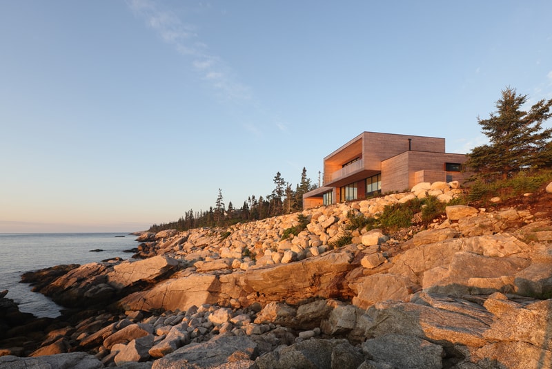 Omar Gandhi's Rockbound House Plants Resilient Design Amidst Nova Scotia's Natural Elements