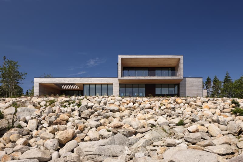 Omar Gandhi's Rockbound House Plants Resilient Design Amidst Nova Scotia's Natural Elements