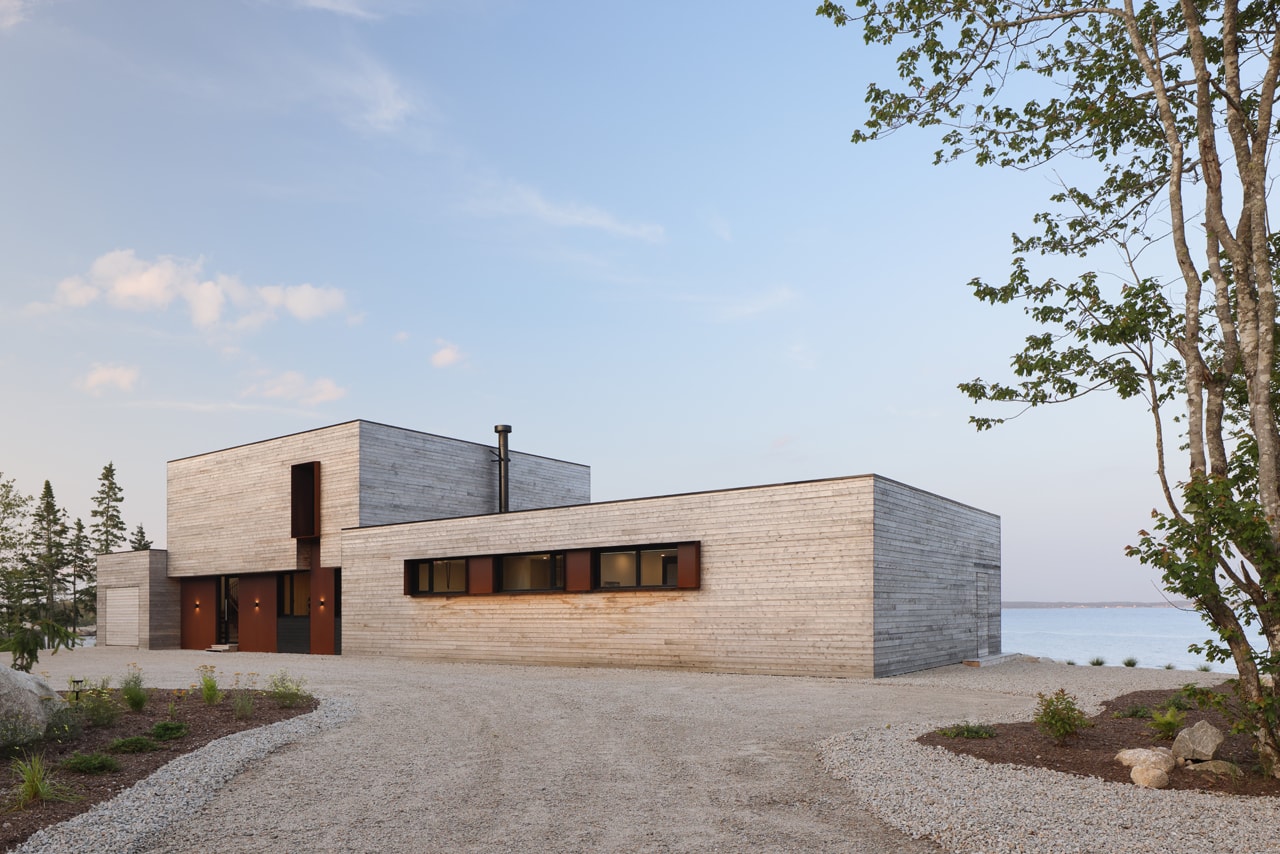 Omar Gandhi's Rockbound House Plants Resilient Design Amidst Nova Scotia's Natural Elements