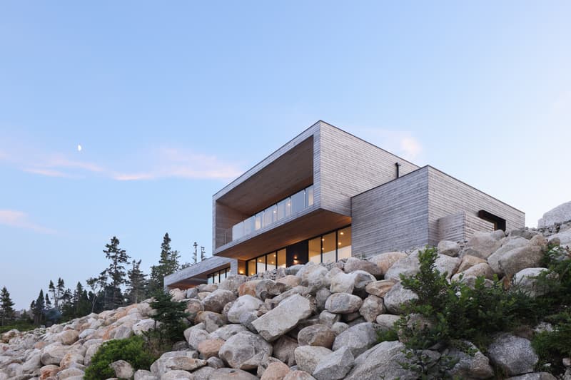 Omar Gandhi's Rockbound House Plants Resilient Design Amidst Nova Scotia's Natural Elements