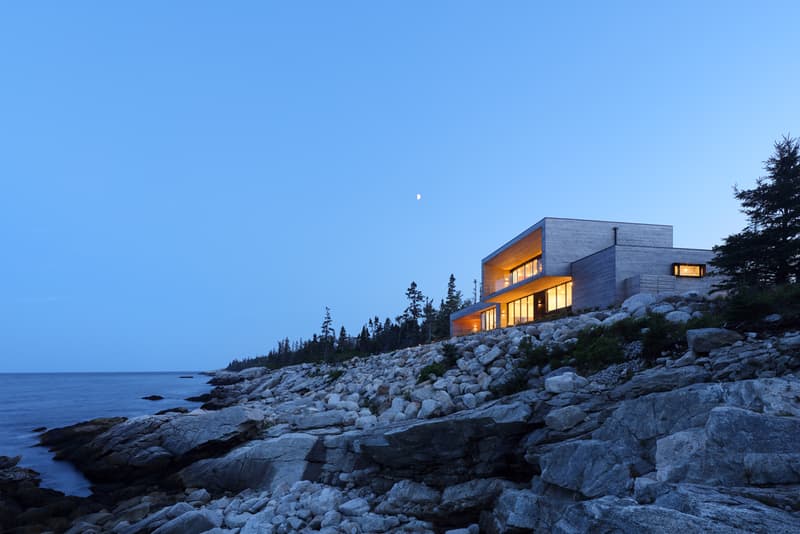 Omar Gandhi's Rockbound House Plants Resilient Design Amidst Nova Scotia's Natural Elements