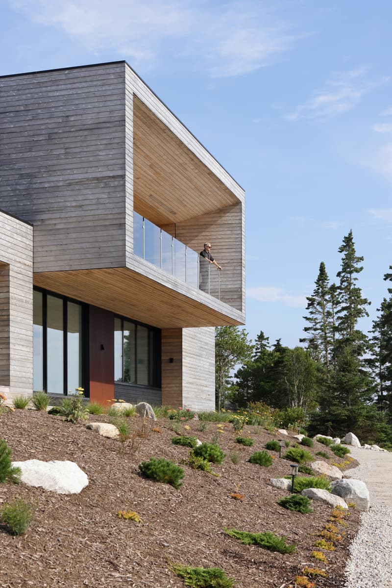 Omar Gandhi's Rockbound House Plants Resilient Design Amidst Nova Scotia's Natural Elements