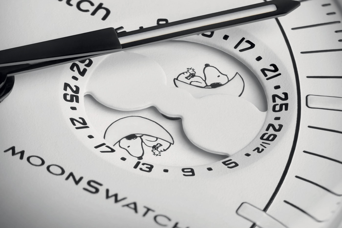 OMEGA Swatch "Mission to the Moonphase" MoonSwatch Snoopy  Moon Phase Chronograph Release Info