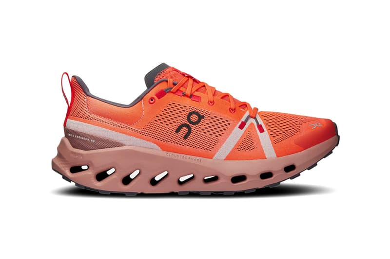 On Cloudsurfer Trails Release Info CloudTec Phase technology Running Shoes Helion Foam