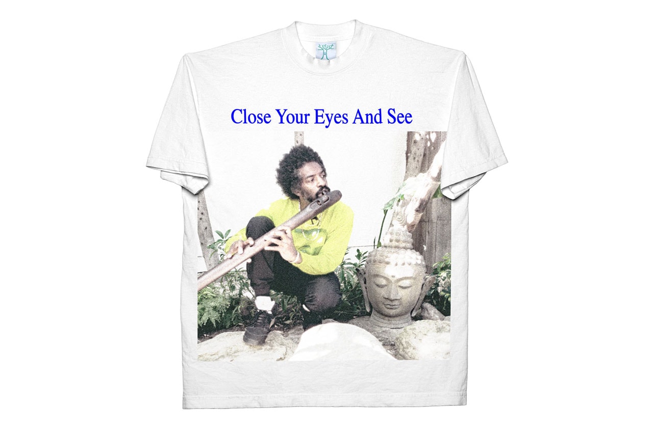 Online Ceramics x André 3000 Is Music to Our Ears three 3 stacks new blue sun album stream link purchase price graphic hoodie tee shirt collab collaboration capsule collection 