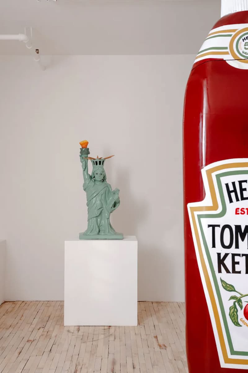 Paa Joe Brings NYC Icons to Life for "Celestial City" exhibit art design pizza taxi statue of liberty rat new york city manhattan bronx brooklyn ticket queens exhibition gallery address price coffin ghana ga