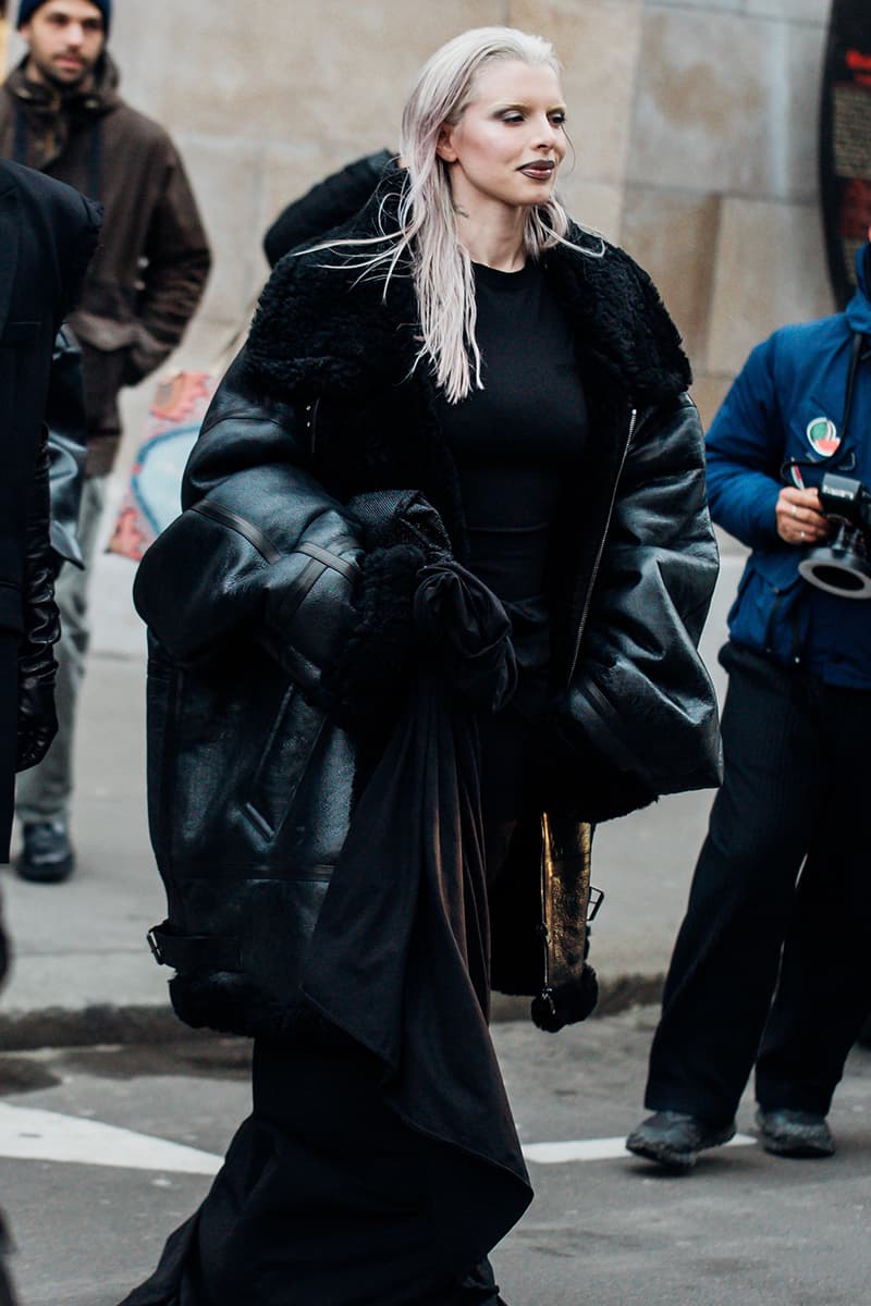 Paris Fashion Week FW24 Street Style pharrell louis vuitton off-white serena williams ysl saint laurent miu miu 