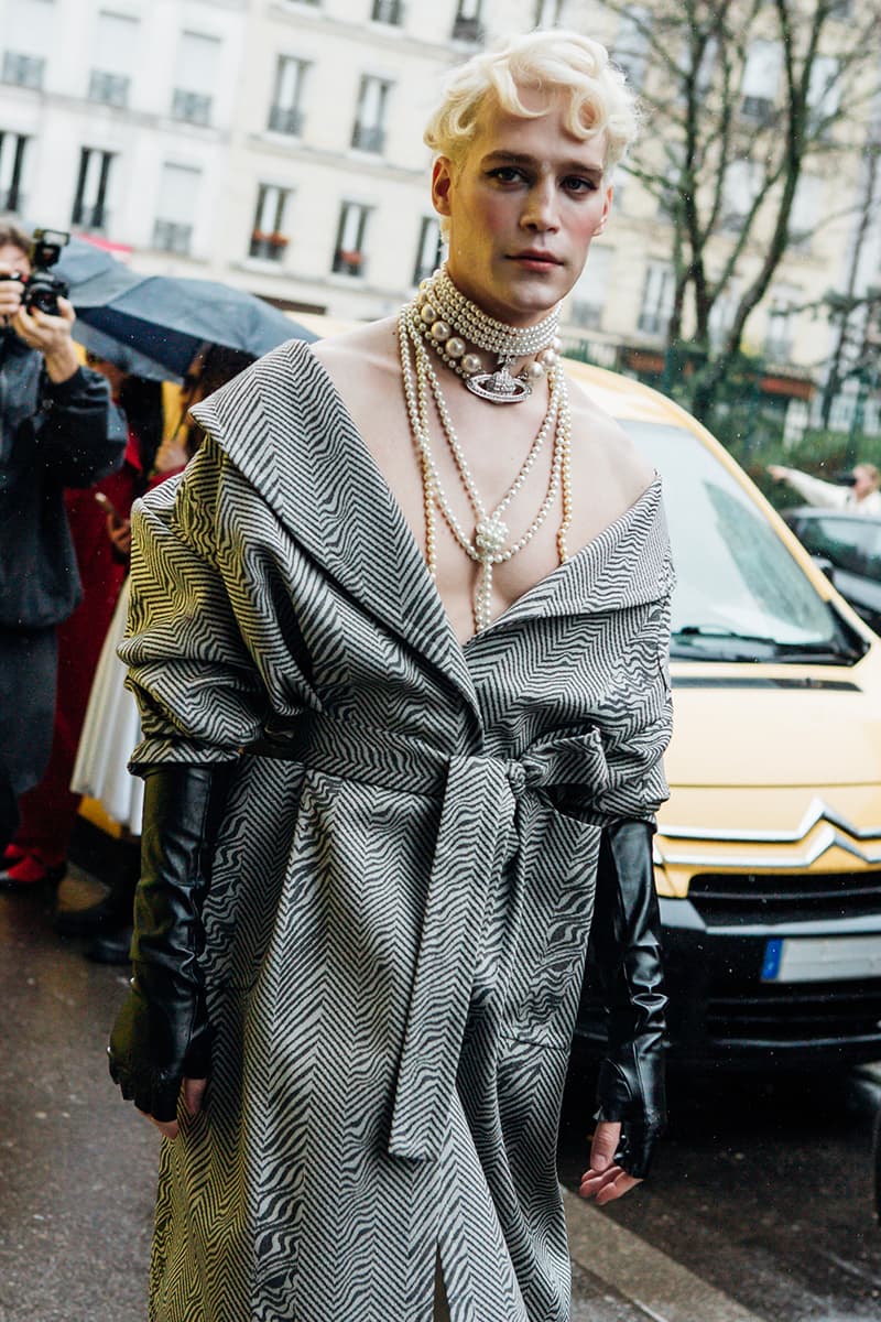 Paris Fashion Week FW24 Street Style pharrell louis vuitton off-white serena williams ysl saint laurent miu miu 