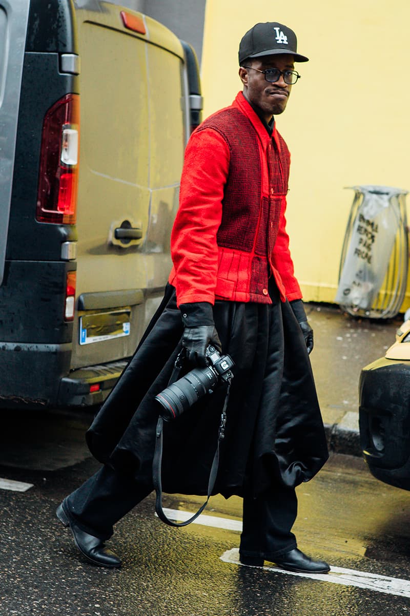 Paris Fashion Week FW24 Street Style pharrell louis vuitton off-white serena williams ysl saint laurent miu miu 