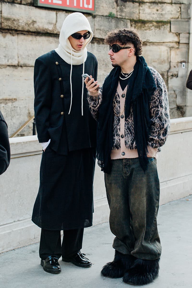 Paris Fashion Week FW24 Street Style pharrell louis vuitton off-white serena williams ysl saint laurent miu miu 