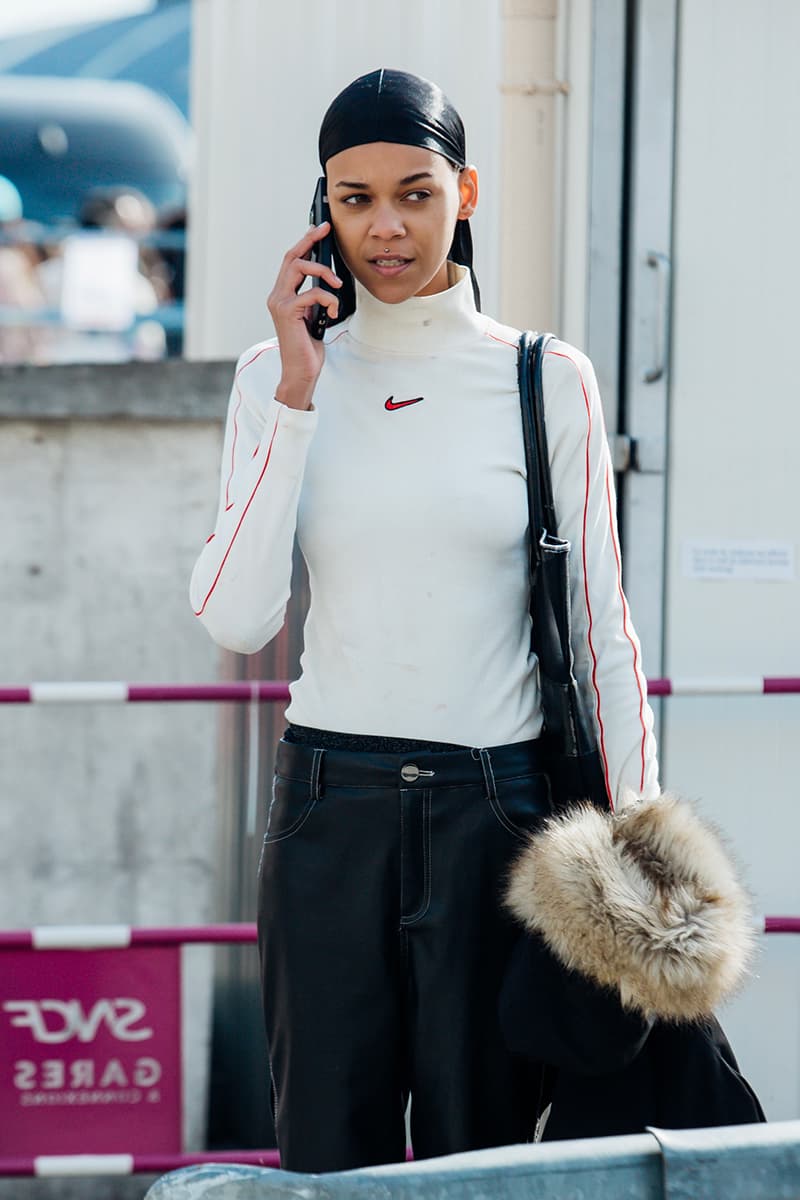 Paris Fashion Week FW24 Street Style pharrell louis vuitton off-white serena williams ysl saint laurent miu miu 