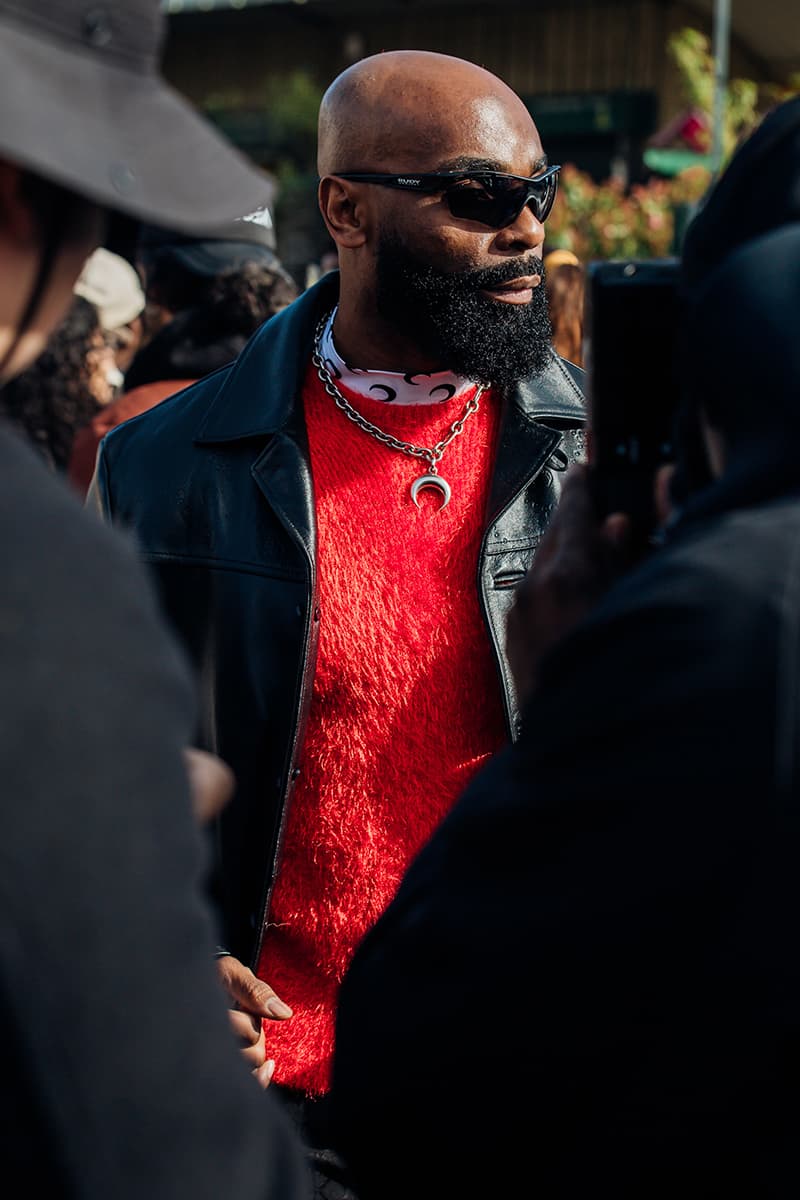 Paris Fashion Week FW24 Street Style pharrell louis vuitton off-white serena williams ysl saint laurent miu miu 