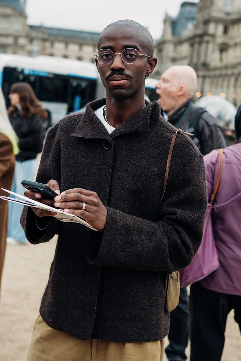 Paris Fashion Week FW24 Street Style pharrell louis vuitton off-white serena williams ysl saint laurent miu miu 