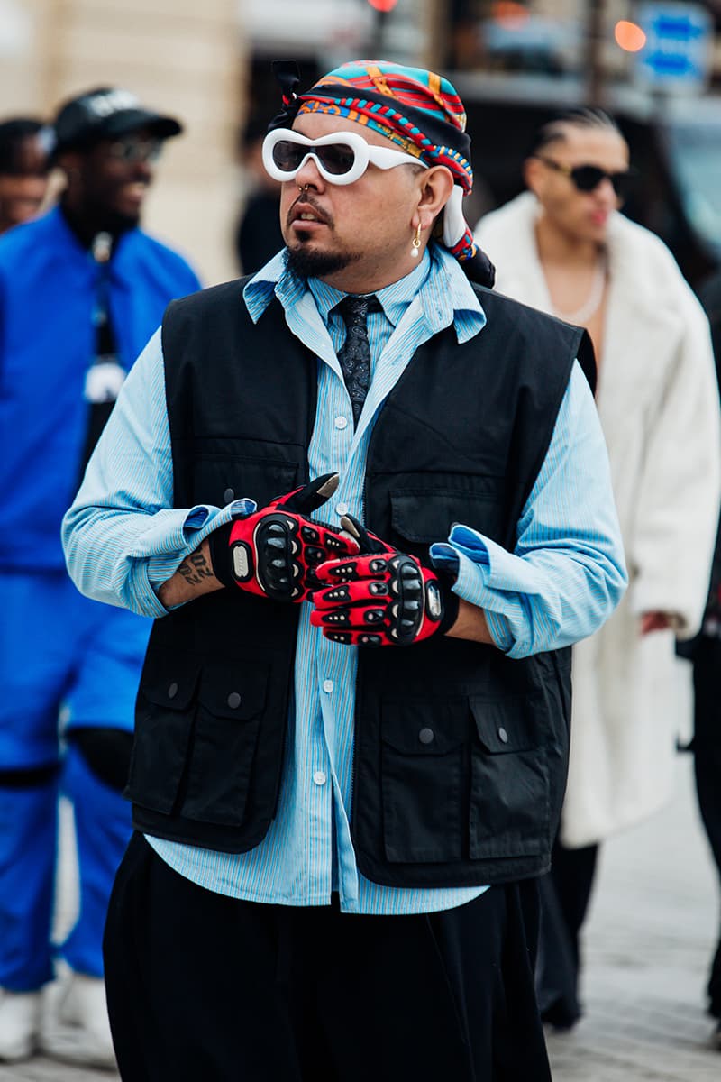 Paris Fashion Week FW24 Street Style pharrell louis vuitton off-white serena williams ysl saint laurent miu miu 