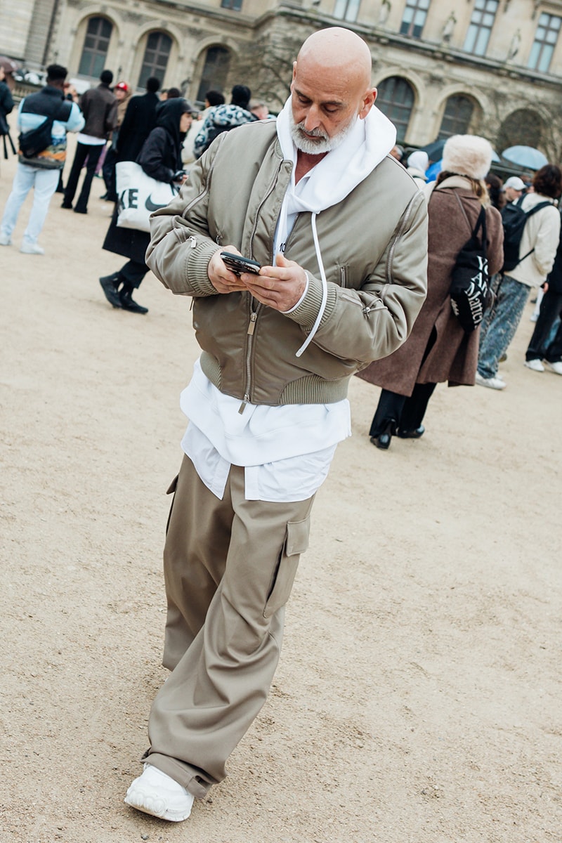 Paris Fashion Week FW24 Street Style pharrell louis vuitton off-white serena williams ysl saint laurent miu miu 