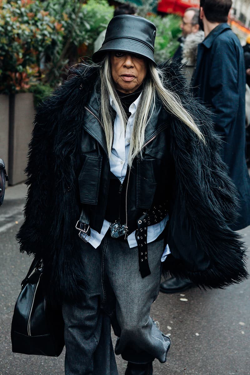 Paris Fashion Week FW24 Street Style pharrell louis vuitton off-white serena williams ysl saint laurent miu miu 