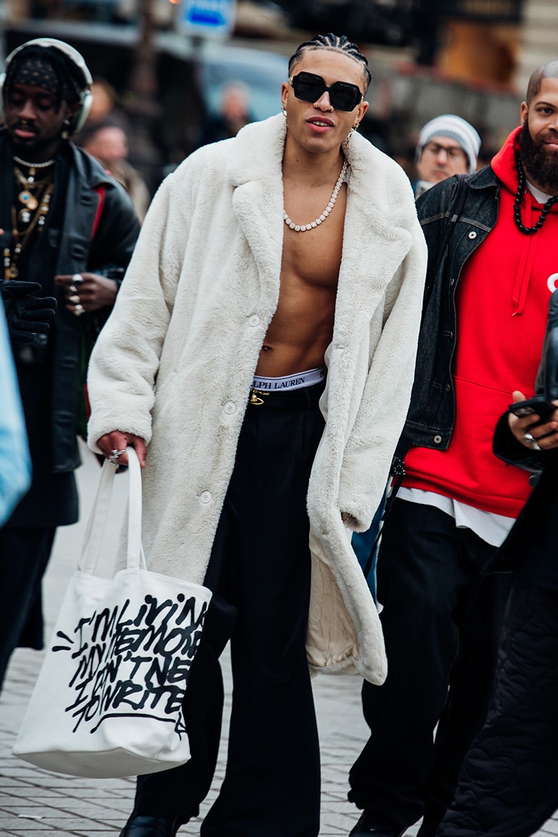 Paris Fashion Week FW24 Street Style pharrell louis vuitton off-white serena williams ysl saint laurent miu miu 