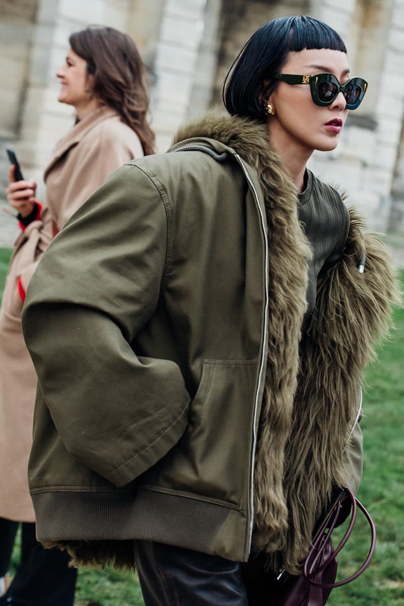 Paris Fashion Week FW24 Street Style pharrell louis vuitton off-white serena williams ysl saint laurent miu miu 