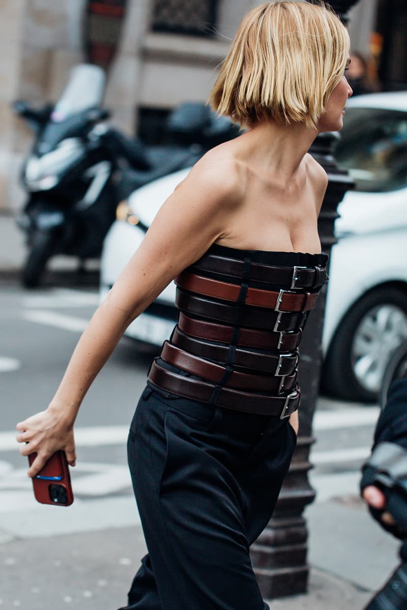 Paris Fashion Week FW24 Street Style pharrell louis vuitton off-white serena williams ysl saint laurent miu miu 