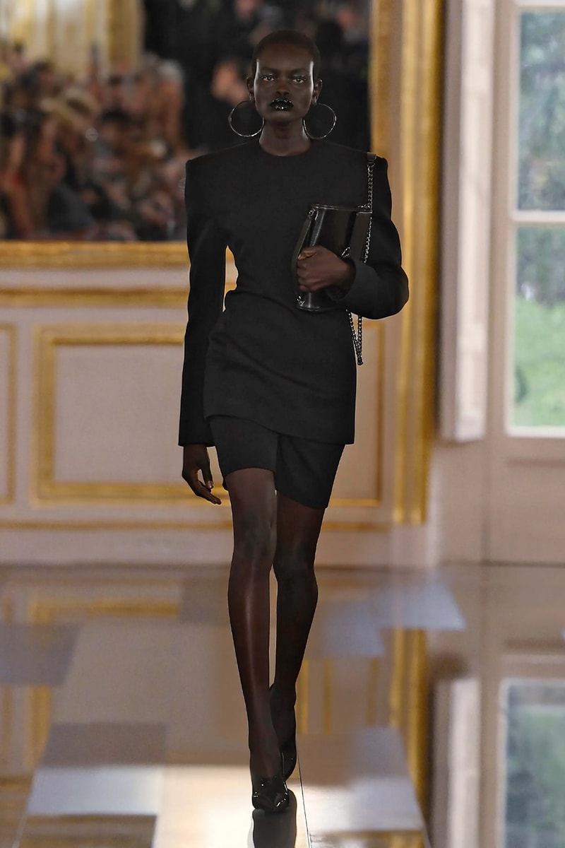 Pierpaolo Piccioli Says Black Is the New Pink for Valentino FW24 fall winter 2024 paris fashion week collection its' the color of these times all-black collection