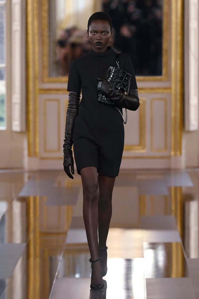 Pierpaolo Piccioli Says Black Is the New Pink for Valentino FW24 fall winter 2024 paris fashion week collection its' the color of these times all-black collection