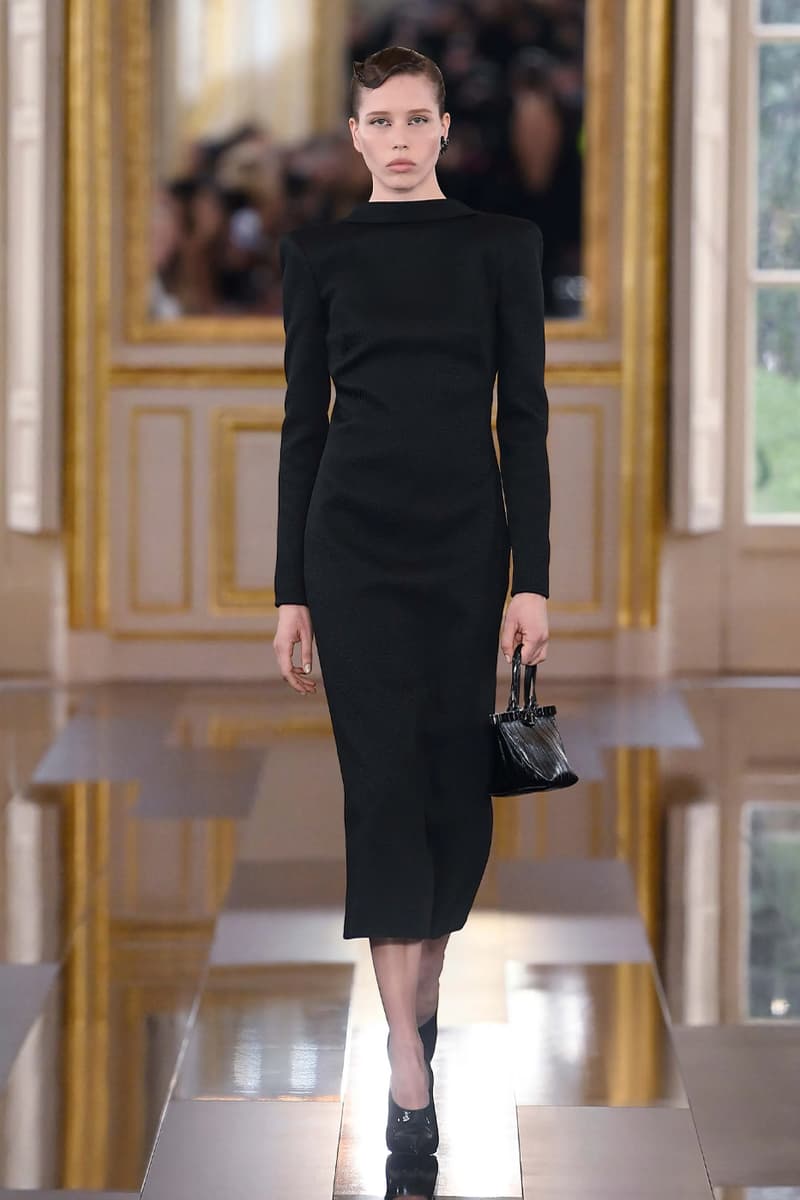 Pierpaolo Piccioli Says Black Is the New Pink for Valentino FW24 fall winter 2024 paris fashion week collection its' the color of these times all-black collection