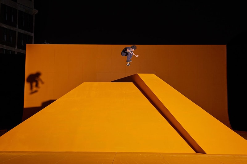 PlayLab Builds Sterling Ruby-Inspired Skateable Structure for Frieze LA los angeles art week clash the wall collab otw by vans sr studio los ca la collab sneaker footwear Old Skool 36, the Authentic, the Mid-Skool 77, and the Sk8-Hi skate 