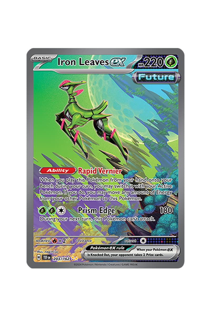 Pokémon TCG: Temporal Forces Illustration Rare Card List release date info gouging fire walking wake raging bolt