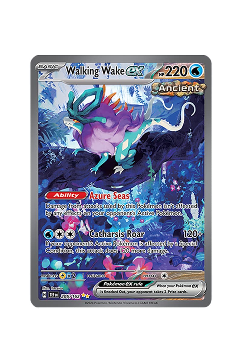 Pokémon TCG: Temporal Forces Illustration Rare Card List release date info gouging fire walking wake raging bolt