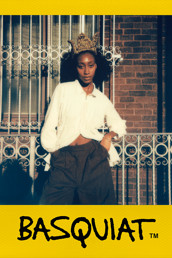 Polaroid Jean Michel Basquiat Camera Collection collaboration artist art painting