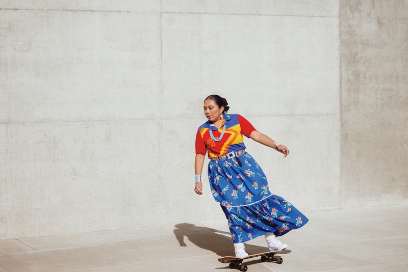 Polo Ralph Lauren Drops Second "Artist in Residence" Collection With Navajo Weaver Naiomi Glasses / Foto via Polo Ralph Lauren