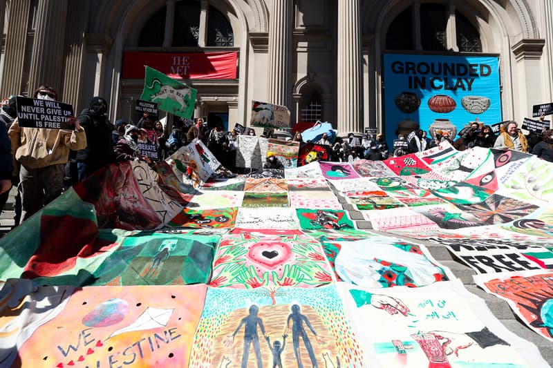 Pro-Palestine Protest The Met British Museum Israel War