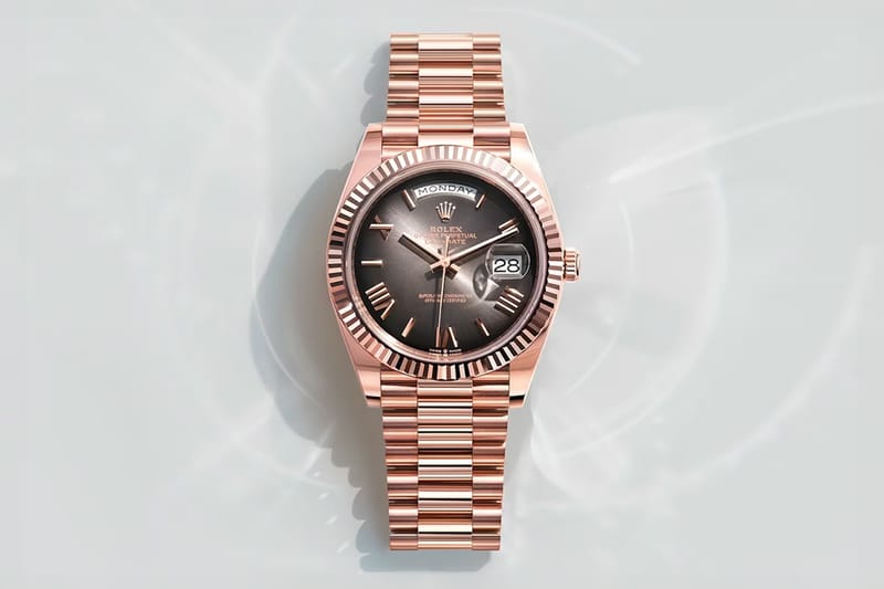 Rolex Previews a New Everose Gold Day-Date 40 at the Oscars