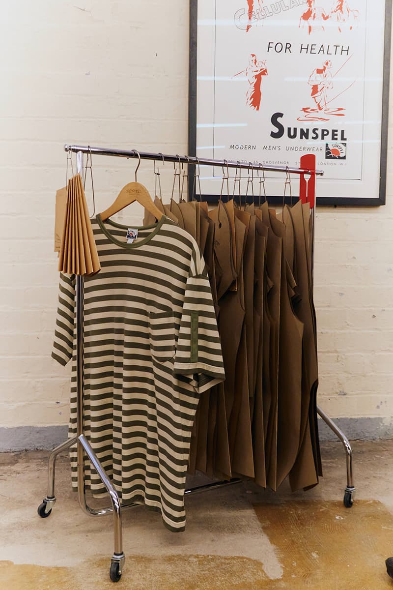 Sunspel x Nigel Cabourn Capsule Collection Info Release Info