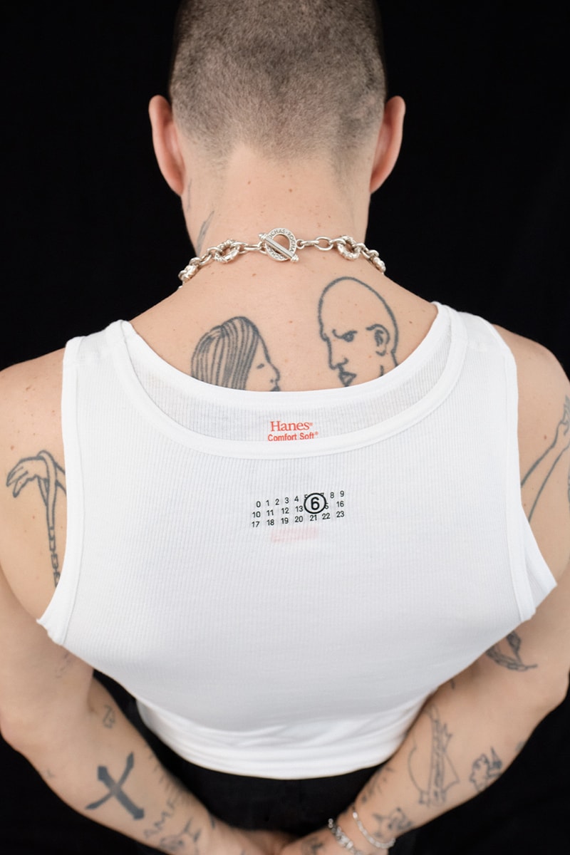 Supreme x MM6 Maison Margiela Spring 2024 Collaboration Lookbook release info streetwear box hoodie bike chain box t-shirt varsity jacket skate receipt wallet deck bike chain accessories suits