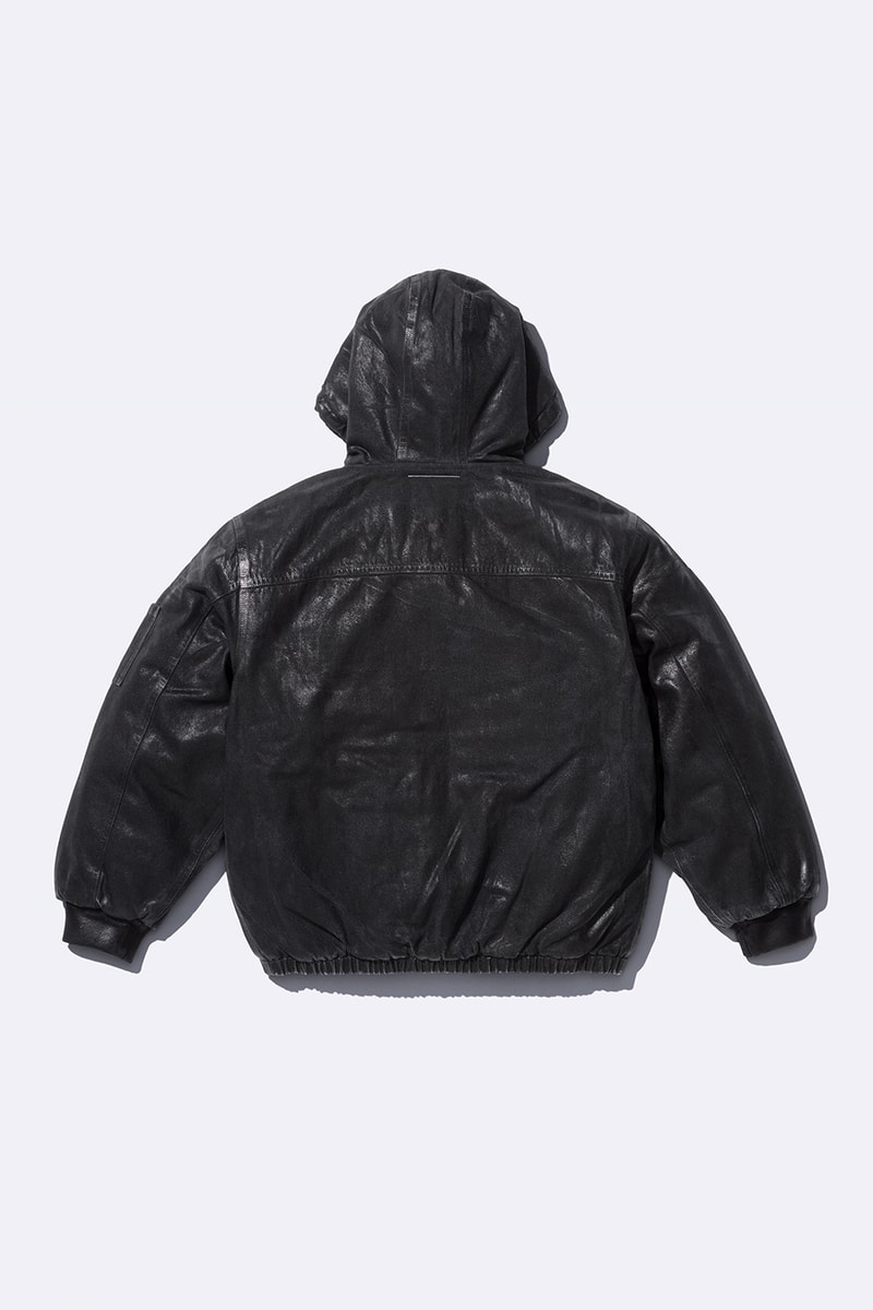 Supreme x MM6 Maison Margiela Spring 2024 Collaboration Lookbook release info streetwear box hoodie bike chain box t-shirt varsity jacket skate receipt wallet deck bike chain accessories suits