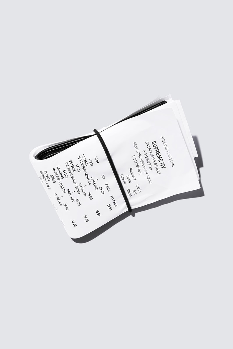 Supreme x MM6 Maison Margiela Spring 2024 Collaboration Lookbook release info streetwear box hoodie bike chain box t-shirt varsity jacket skate receipt wallet deck bike chain accessories suits