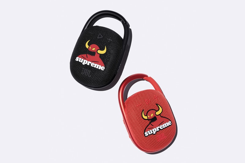Supreme x Toy Machine Spring 2024 Collaboration t-shirts hoodies Mike Vallely skateboarder Huntington Beach, California Ed Templeton welcome to hell Thomas, Brian Anderson, Elissa Steamer, Donny Barley, Mike Maldonado and Chad Musk sweater work pants