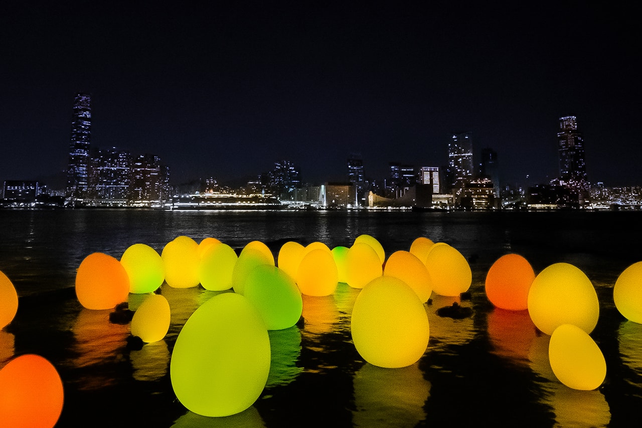 teamLab Resonating Ovoids and Trees Outdoor Exhibition Hong Kong Info
