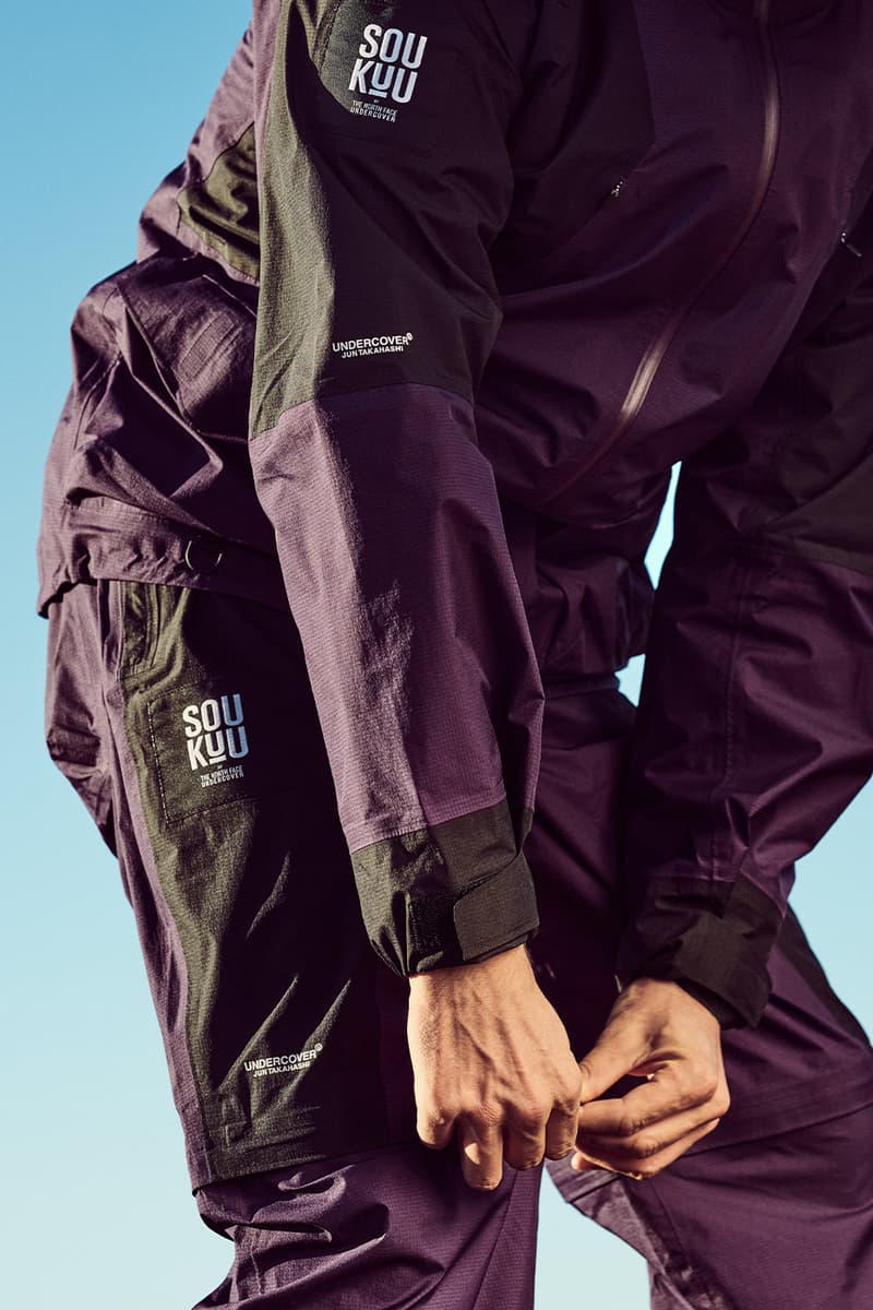 The North Face x UNDERCOVER Drop Second Collaboration "SOUKUU Season 2" japanese streetwear trailwear line parka outdoor practical pieces jun takahashi