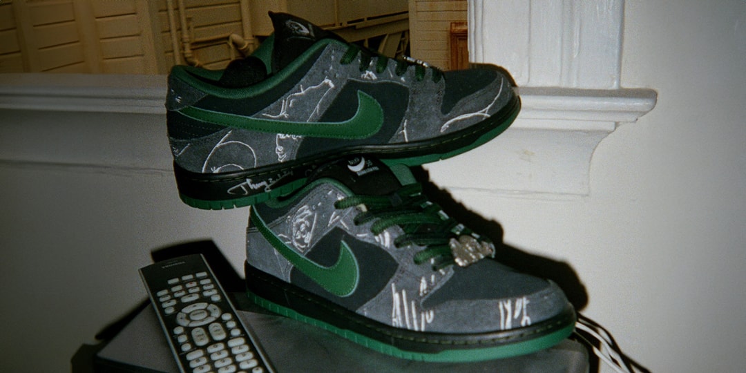 Closer Look at the There Skateboards x Nike SB Dunk Low