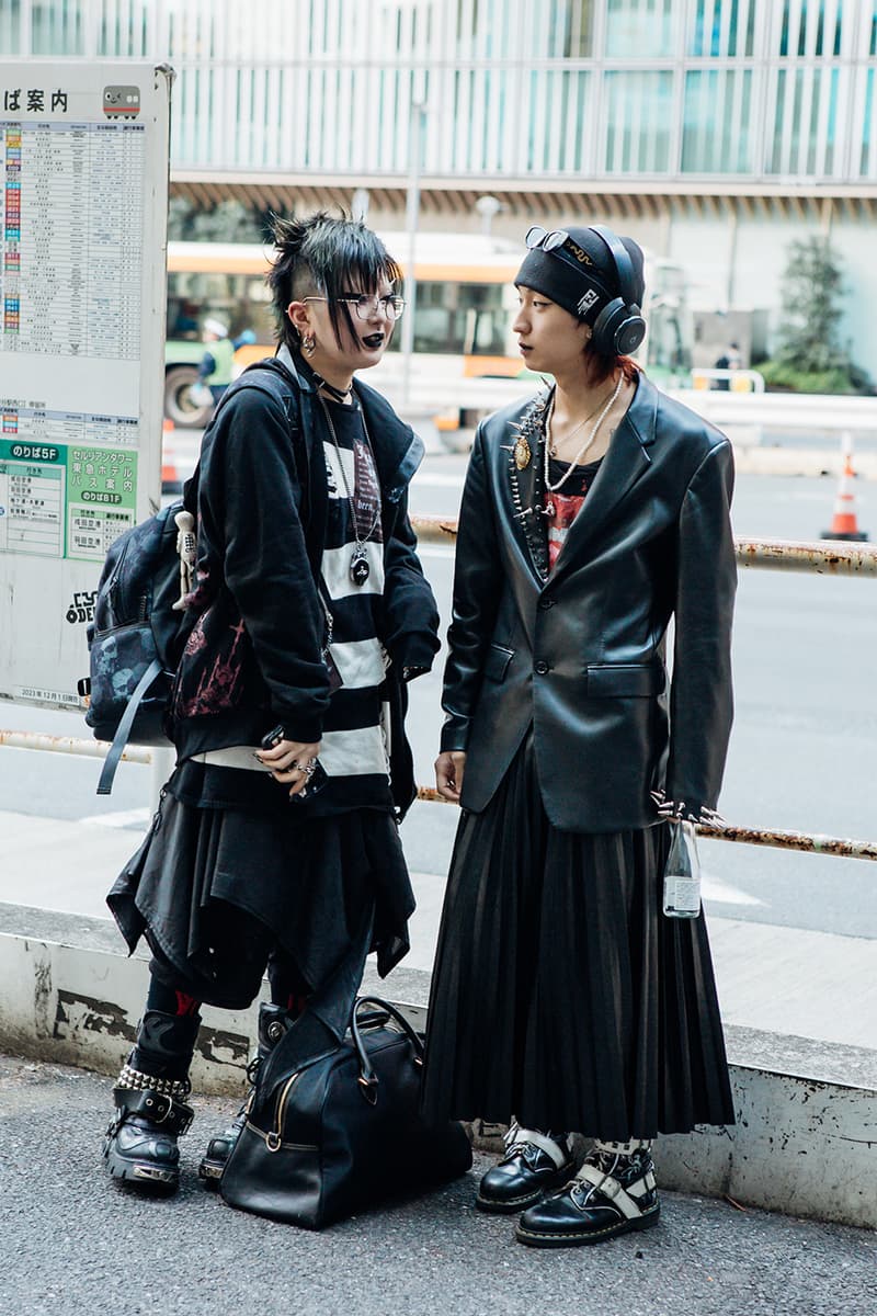 Tokyo Fashion Week FW24 Street Style japan harajuku outfits industry comme des garcons sacai yohji yamamoto undercover junya watanabe rick owens