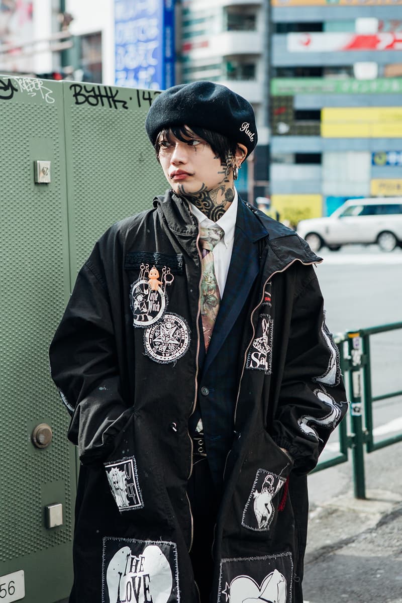 Tokyo Fashion Week FW24 Street Style japan harajuku outfits industry comme des garcons sacai yohji yamamoto undercover junya watanabe rick owens