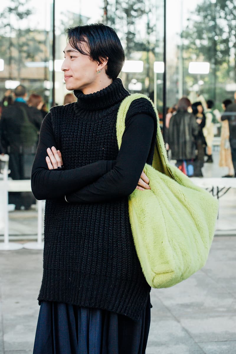 Tokyo Fashion Week FW24 Street Style japan harajuku outfits industry comme des garcons sacai yohji yamamoto undercover junya watanabe rick owens