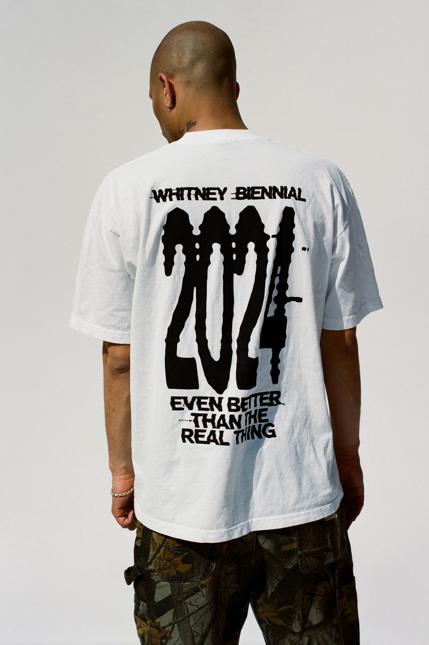 Total Luxury Spa x Whitney Museum Is 'Even Better Than The Real Thing' biennial capsule collab collaboration collection purchase tickets los angeles streetwear la california graphic tees hoodies exhibit art artists american new york city nyc manhattan gansevoort in store online