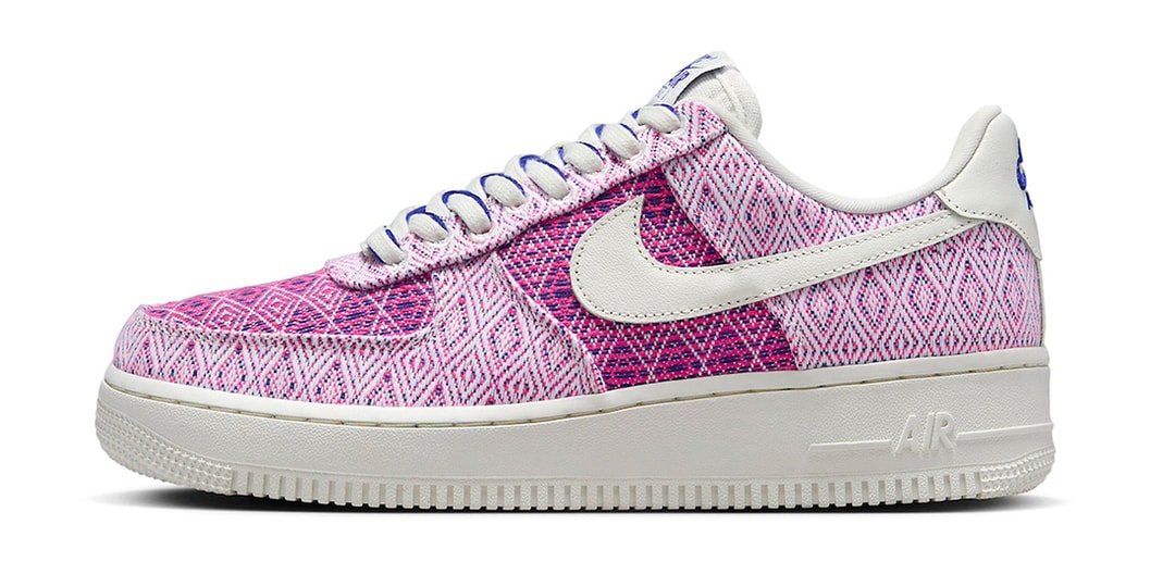 This Nike Air Force 1 Low Is Intricately "Woven Together"