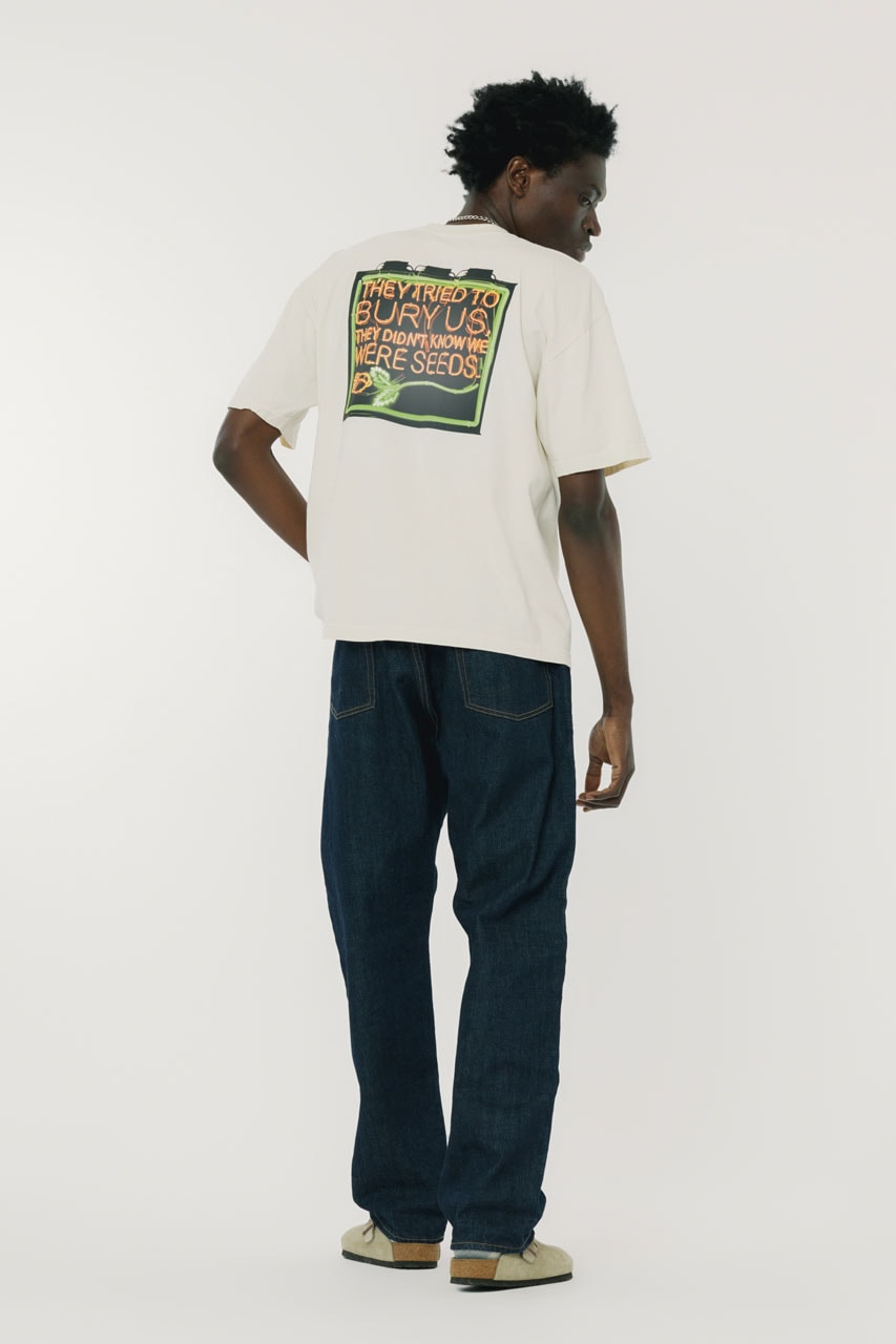 Union LA x The Broad Pay Homage to Patrick Martinez collab collaboration capsule collection link drop release museum los angeles la california southern california artist immigrants seeds neon art light piece Desire, Knowledge, and Hope (with Smog) exhibition tickets