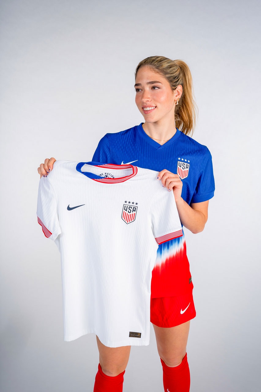 us soccer nike national teams women men olympics paris 2024 icon classic kits american preview images lookbook players photoshoot