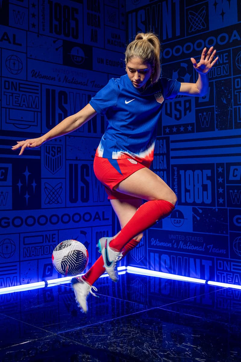 us soccer nike national teams women men olympics paris 2024 icon classic kits american preview images lookbook players photoshoot